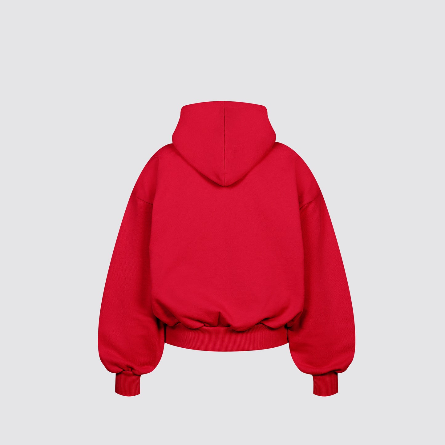 Boxy Ultra Heavyweight Hoodie (Red)