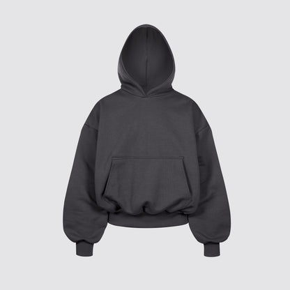 Boxy Ultra Heavyweight Hoodie (Graphite)