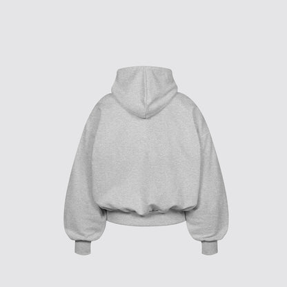 Boxy Flowy Hoodie v2 (Grey)