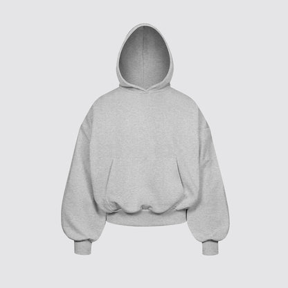 Boxy Flowy Hoodie v2 (Grey)