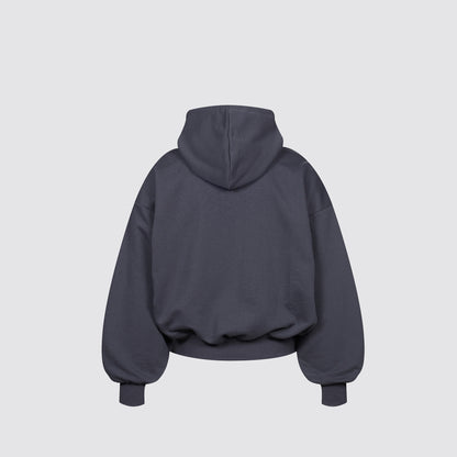 Boxy Flowy Hoodie (Graphite)