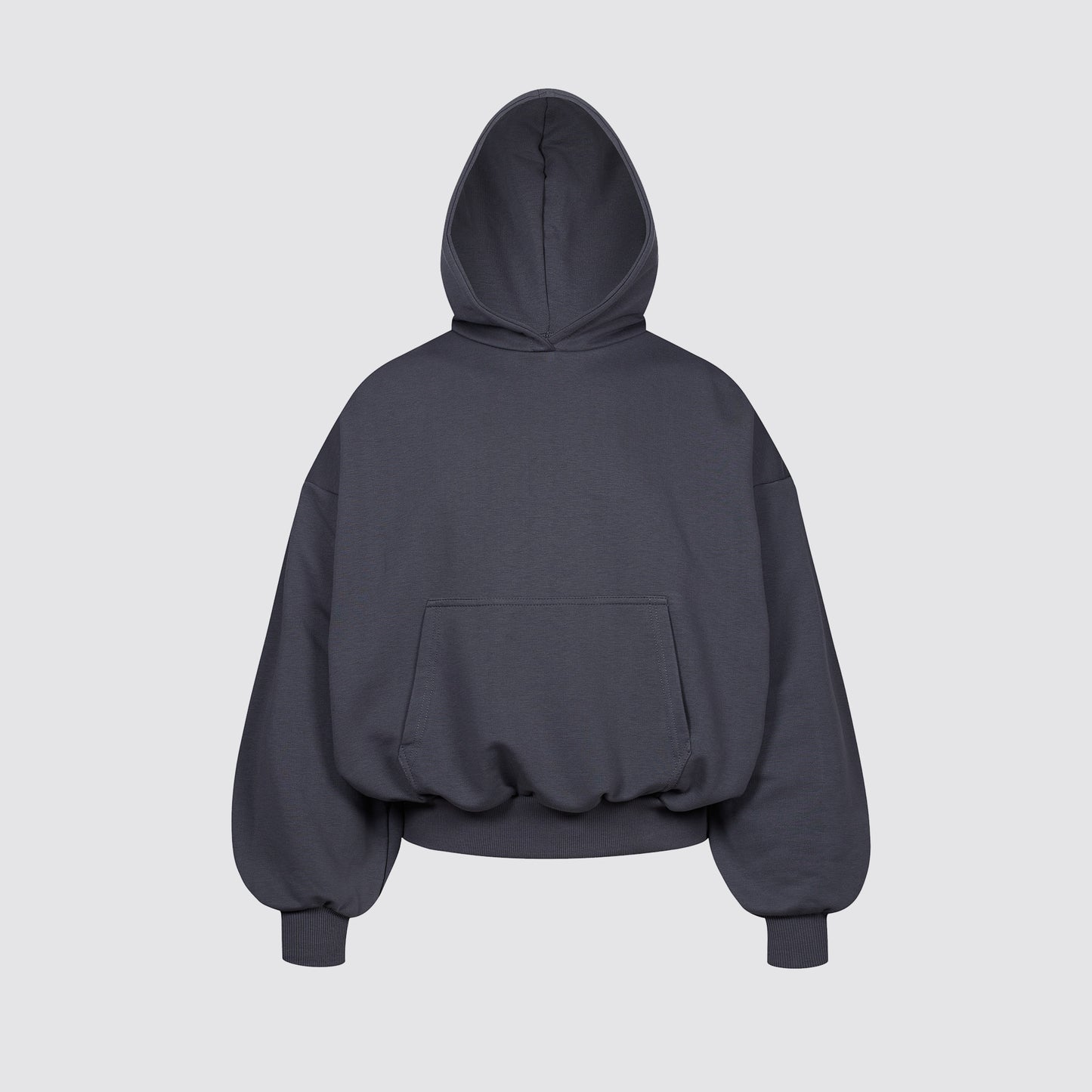 Boxy Flowy Hoodie (Graphite)