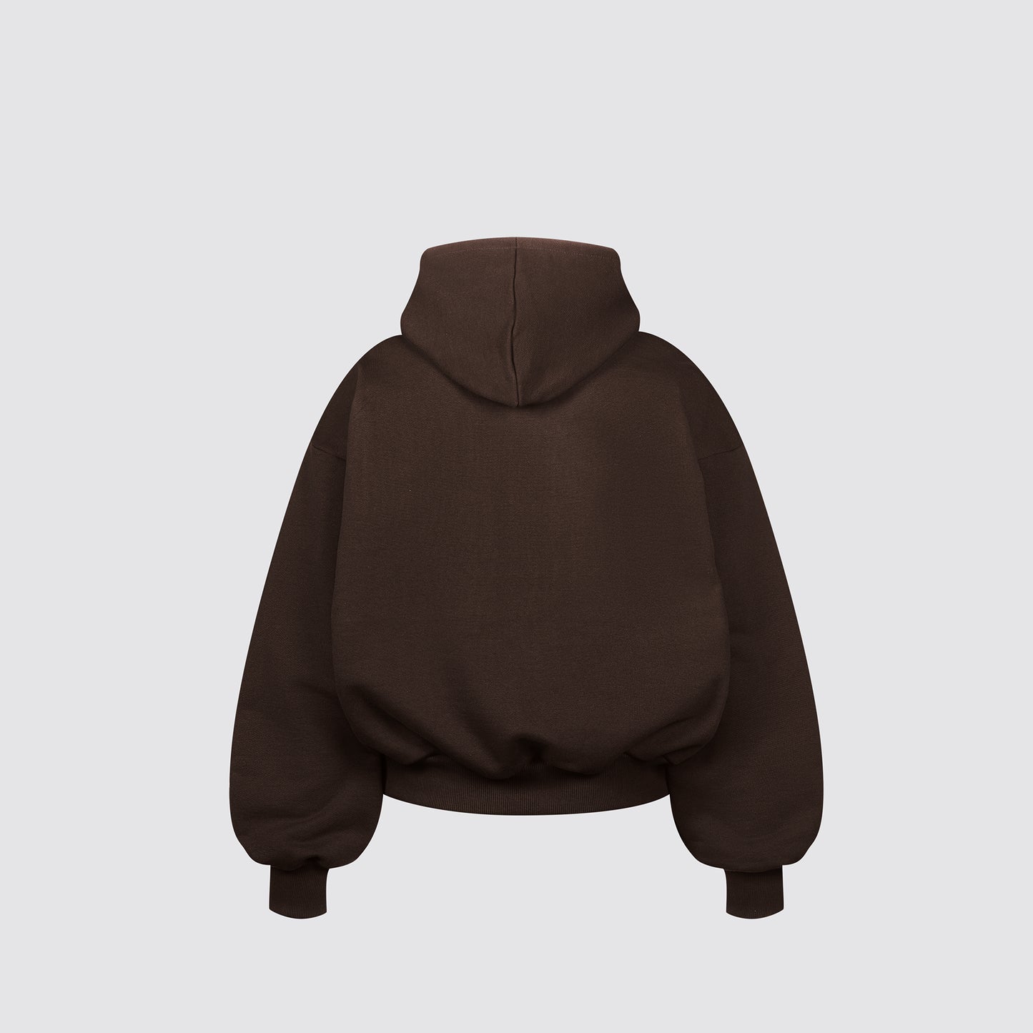 Boxy Ultra Heavyweight Hoodie (Dark Chocolate)