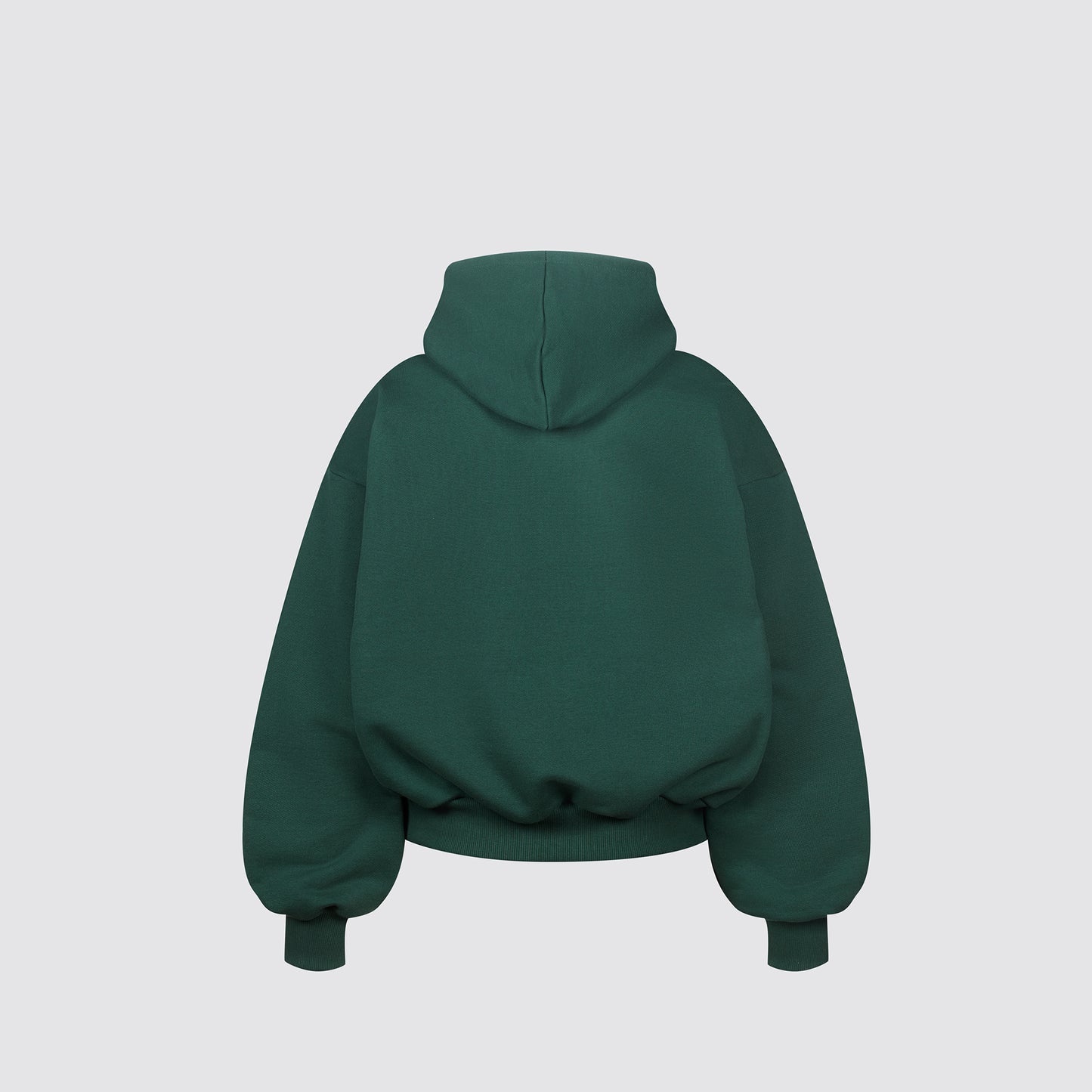 Boxy Ultra Heavyweight Hoodie (Forest Green)