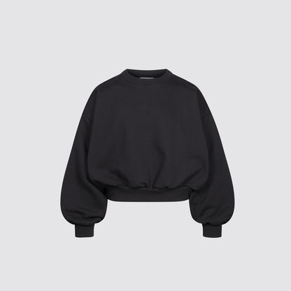 Jupiter Ultra Heavyweight Crewneck (Black)