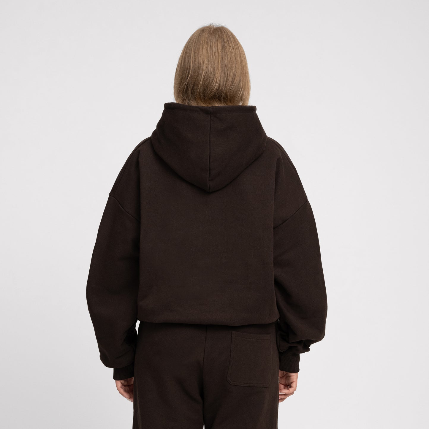 Boxy Ultra Heavyweight Hoodie (Dark Chocolate)