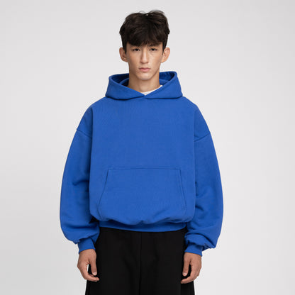 Boxy Ultra Heavyweight Hoodie (Cobalt Blue)