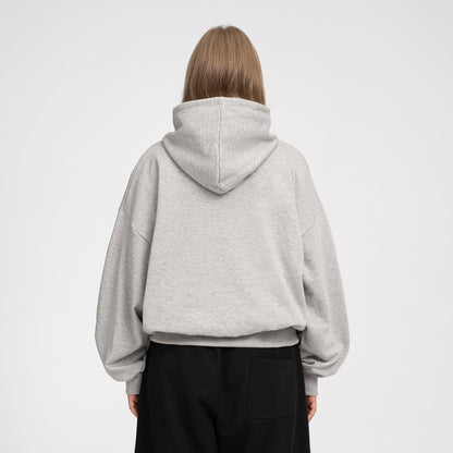 Boxy Flowy Hoodie v2 (Grey)