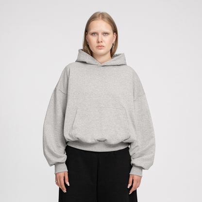 Boxy Flowy Hoodie v2 (Grey)