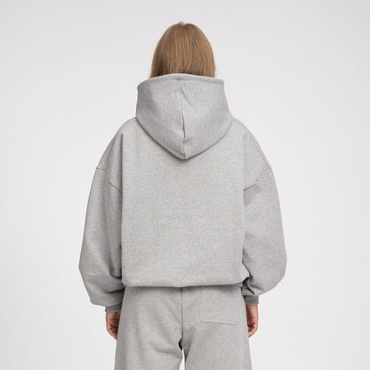 Boxy Ultra Heavyweight Hoodie (Grey)