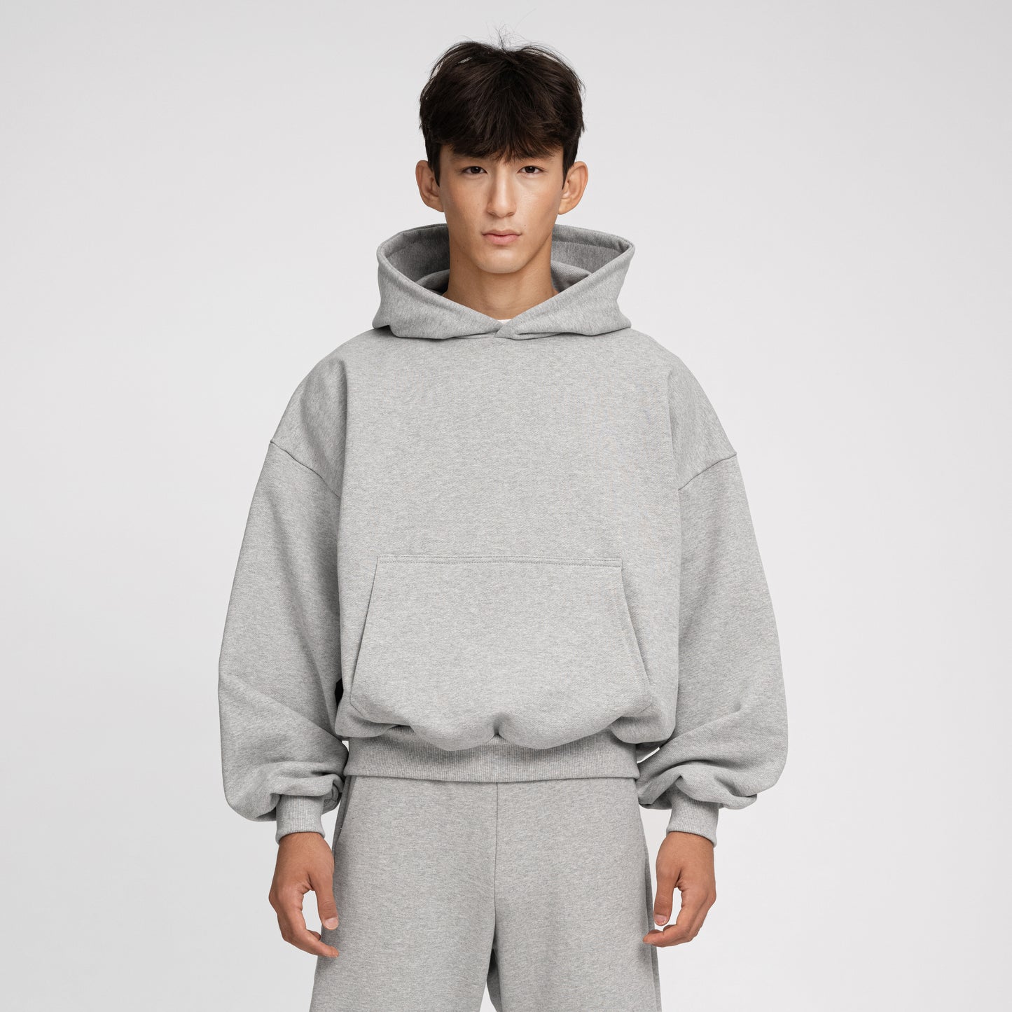 Boxy Ultra Heavyweight Hoodie (Grey)