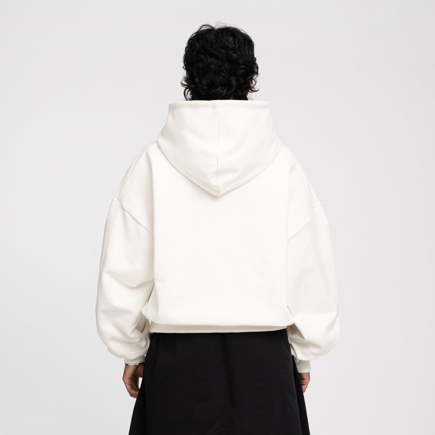 Boxy Ultra Heavyweight Hoodie (Off-white)